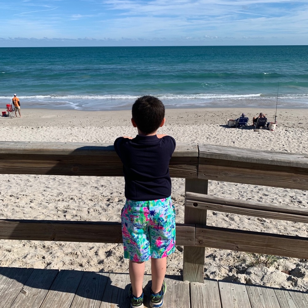 Boys Lilly Pulitzer Shorts - Salt Is In The Air